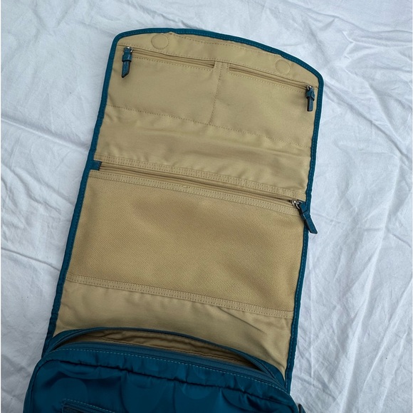 Teal Coach Toiletry Bag - Picture 6 of 11